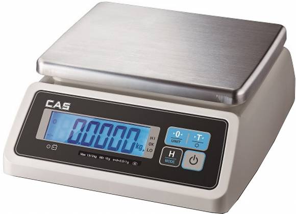 Весы порционные электронные CAS SWN-6CW влагозащищенные