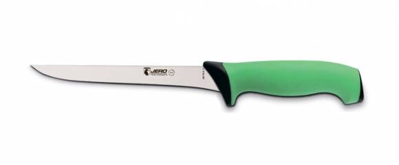 Нож кухонный филейный TR 18 см Jero зеленая рукоять 2207TRG