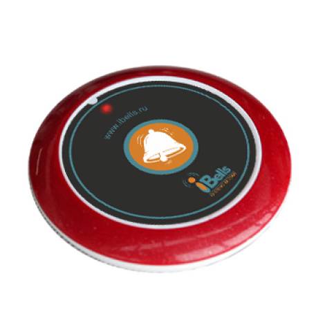 Smart-21 беспроводная кнопка вызова, цвет красный