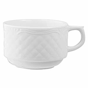 Чашка чайная 190мл Афродита Lubiana фарфор D=8, H=5.5, L=10см 2606-white 03140441