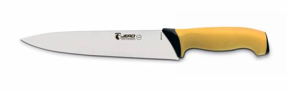 Нож кухонный Шеф TR 20 см Jero желтая рукоять 5800TRY