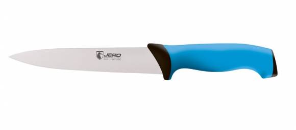 Нож кухонный универсальный TR 18 см Jero синяя рукоять 5700TRB