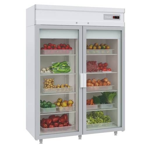 Шкаф холодильный демонстрационный Polair DM114-S без канапе пропан