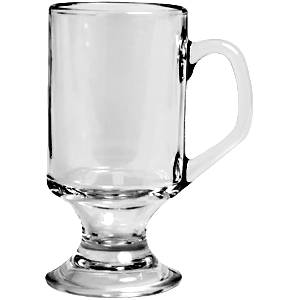 Бокал Айриш-кофе 290мл стекло Footed Mug Arcoroc D=70/105мм H=143мм 11874 /12/