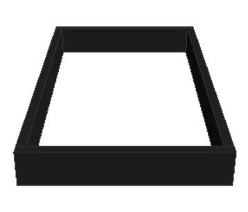 Диспенсер для гастроемкости серия RD2 наклонная материал композит GN1/1-1 (цвет черный)