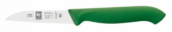 Нож для овощей 80/190 мм. зеленый HoReCa Icel 28500.HR02000.080