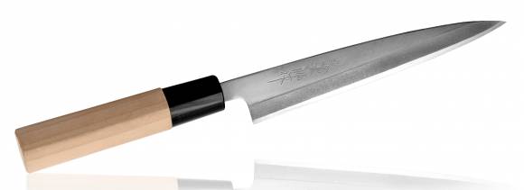 Нож Янаги-мини для сашими традиционный Tojiro Japanese Knife 150мм сталь Shirogami 2 слоя F-926