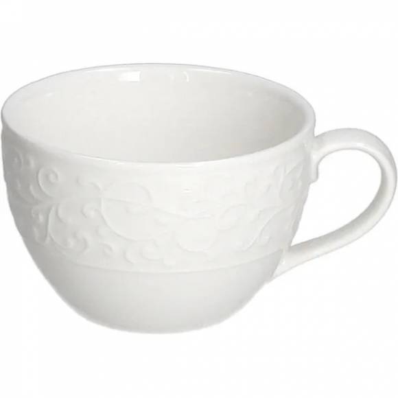 Чашка чайная «Жасмин» фарфор 200мл белый JA016200000