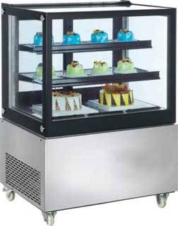 Витрина холодильная напольная 3-ярусная 270л Koreco RARC270Z 9064