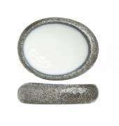 Блюдо овальное 190х150х50мм Seа Pearl Cosy&Trendy гранит/белый 9632349 Блюдо овальное 190х150х50мм Seа Pearl Cosy&Trendy гранит/белый 9632349