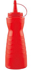 Бутылка для соуса пластиковая 350мл .желтая ProHotel JD-JSD12