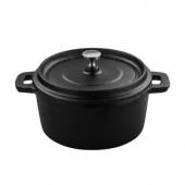 Горшок для запекания 0,55 л чугун d=12 см Daming 15410-12S/DM-125MINICP с крышкой Горшок для запекания 0,55 л чугун d=12 см Daming 15410-12S/DM-125MINICP с крышкой