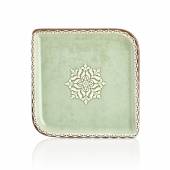 Тарелка квадратная 28*28 cм,фарфор Rome By Bone TN-RM-AR-38-KR /6/ Тарелка квадратная 28*28 cм,фарфор Rome By Bone TN-RM-AR-38-KR /6/