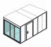 Камера холодильная со стеклопакетом Polair КХН- 8,81 2560х1960х2200 (глухая дверь по стороне 2560) Камера холодильная со стеклопакетом Polair КХН- 8,81 2560х1960х2200 (глухая дверь по стороне 2560)