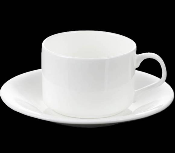 Чашка чайная с блюдцем 160мл Wilmax WL-993006/АВ 47558 /6/48/