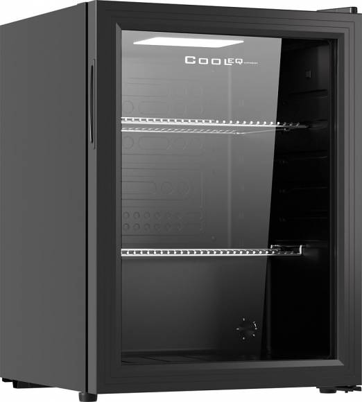 Шкаф холодильный демонстрационный Cooleq TBC-65N черный