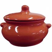 Горшочек для запекания Лакомка 0,5л керамика Борисовская коричневый, с крышкойОБЧ00000358к  03050213 Горшочек для запекания Лакомка 0,5л керамика Борисовская коричневый, с крышкойОБЧ00000358к  03050213