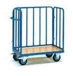 Тележка для склада ТС12 ОЛДАК платформа МДФ,  г/п 200кг