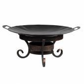 Набор для подачи Саджа подставка + сковорода Вороненая-40 см P.L. Proff Cuisine 7100+700