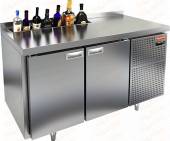 Стол холодильный барный Hicold GN 11 HT V 2 двери, ванна для бутылок Стол холодильный барный Hicold GN 11 HT V 2 двери, ванна для бутылок