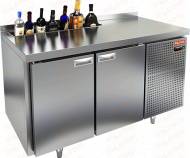 Стол холодильный барный Hicold GN 11 HT V 2 двери, ванна для бутылок