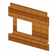 Комплект фасадов лицевой для холодильных витрин и прилавков Capital - 805S