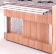 Комплект фасадов лицевой Refettorio (шведский стол островной) 500-А нерж. столешница Комплект фасадов лицевой Refettorio (шведский стол островной) 500-А нерж. столешница