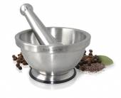 Ступка с пестиком нерж. Vin Bouquet резиновое покрытие дна FIH 020 52251 /6/ Ступка с пестиком нерж. Vin Bouquet резиновое покрытие дна FIH 020 52251 /6/