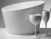 Ведро для шампанского Nipco Backet Shamp L Acrylic белое 191097 /4/ Ведро для шампанского Nipco Backet Shamp L Acrylic белое 191097 /4/