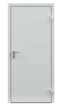 Распашная дверь одноств. технологическая РДОТ(ОН)-110.2200-40 (Без порога)рама в обхват