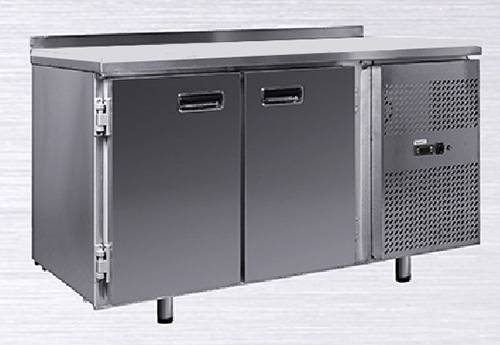 Стол холодильный Финист СХСп-600-2 динамика 2 двери, столешница полипропилен 20мм