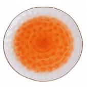 Тарелка круглая d=27 см, фарфор,оранжевый цвет "The Sun" P.L. 170624 /4/ Тарелка круглая d=27 см, фарфор,оранжевый цвет "The Sun" P.L. 170624 /4/