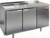 Стол холодильный для салатов Hicold SL1-11SN (1/3)  с крышкой Стол холодильный для салатов Hicold SL1-11SN (1/3)  с крышкой