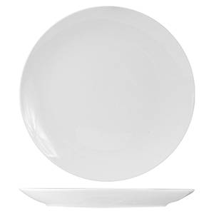 Тарелка мелкая 310мм без борта KunstWerk фарфор белый 9904127/P0098531  03012059