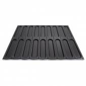 Лист для выпечки хот-догов 168*62 мм 600*400 с антипригарным покрытием