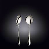 Ложка для бульона Стелла 18/10 3,5 мм 18,4 см. Wilmax 999120 /12/ Ложка для бульона Стелла 18/10 3,5 мм 18,4 см. Wilmax 999120 /12/