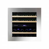 В Винный шкаф компрессорный встраиваемый DUNAVOX DAB-25.62DSS.TO 2 температурные зоны