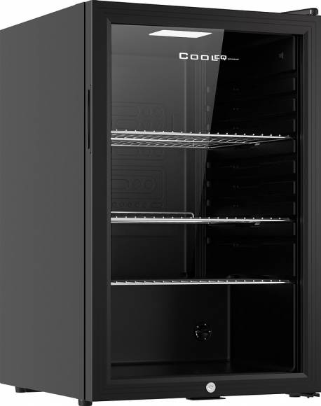 Шкаф холодильный демонстрационный Cooleq TBC-145N черный