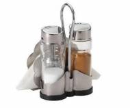 Набор для специй Star industrial 2 предмета+салфетница ажурная нерж. 432