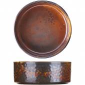 Салатник «Мак» 500мл D=132, H=50мм фарфор медный 03032588 ZA0122-5-d /1/36/