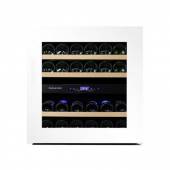В Винный шкаф компрессорный встраиваемый DUNAVOX DAB-25.62DW.TO 2 температурные зоны