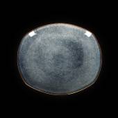 Тарелка овальная 305х260мм Corone Celeste синий HL900780  фк0824 Тарелка овальная 305х260мм Corone Celeste синий HL900780  фк0824