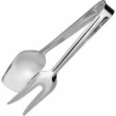 Щипцы сервировочные «Проотель» вилка-ложка для мяса сталь нерж. ,L=210/75,B=50мм металлич. TNG5 Щипцы сервировочные «Проотель» вилка-ложка для мяса сталь нерж. ,L=210/75,B=50мм металлич. TNG5