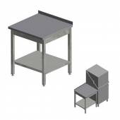 Стол для чистой посуды Kayman для п/м Tatra СПМ-122/0707 левый Стол для чистой посуды Kayman для п/м Tatra СПМ-122/0707 левый