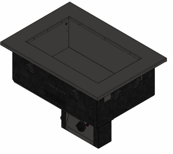 Мармит для вторых блюд компактный встраиваемый RM21DК Drop In 700x500x395мм