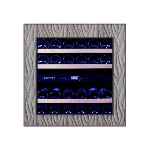 В Винный шкаф компрессорный встраиваемый DUNAVOX DAB-25.62DOP.TO 2 температурные зоны