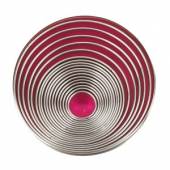 Набор кондитерских форм «Кольца» Dmax=95 Dmin=20мм 11шт. металл 47316-10 Набор кондитерских форм «Кольца» Dmax=95 Dmin=20мм 11шт. металл 47316-10