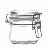 Банка для подачи с бугельным замком 250 мл Оптима стеклянная крышка 1546