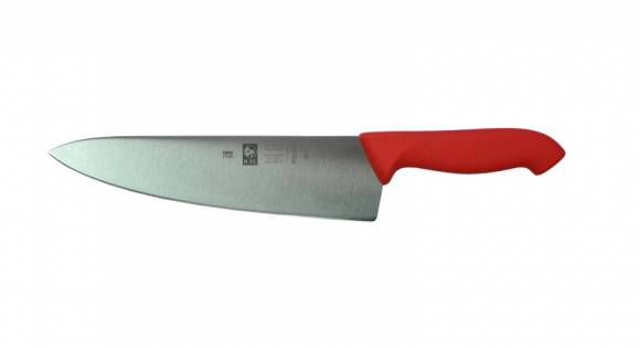 Нож поварской 250/395мм "Шеф" Icel (HoReCa) красный 28400.HR10000.250