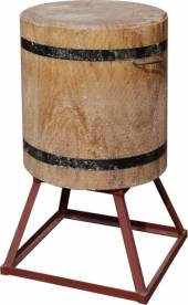 Колода разрубочная 400-500 мм сварная подставка дуб Колода разрубочная 400-500 мм сварная подставка дуб